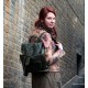 Rucksack Large Olive Green Leather